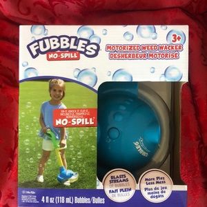 FUBBLES outdoor No Spill Bubbles toy